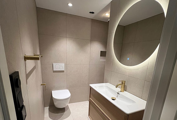 Bad Morvik - Renovering av bad i Bergen